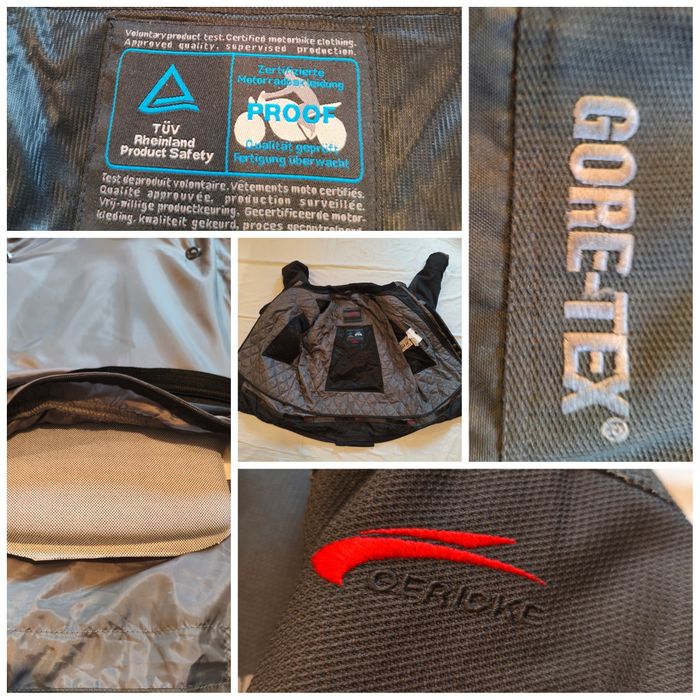 Geaca Hein Gericke Gore-tex Master 3 mărime XL bărbat căptușeală prote