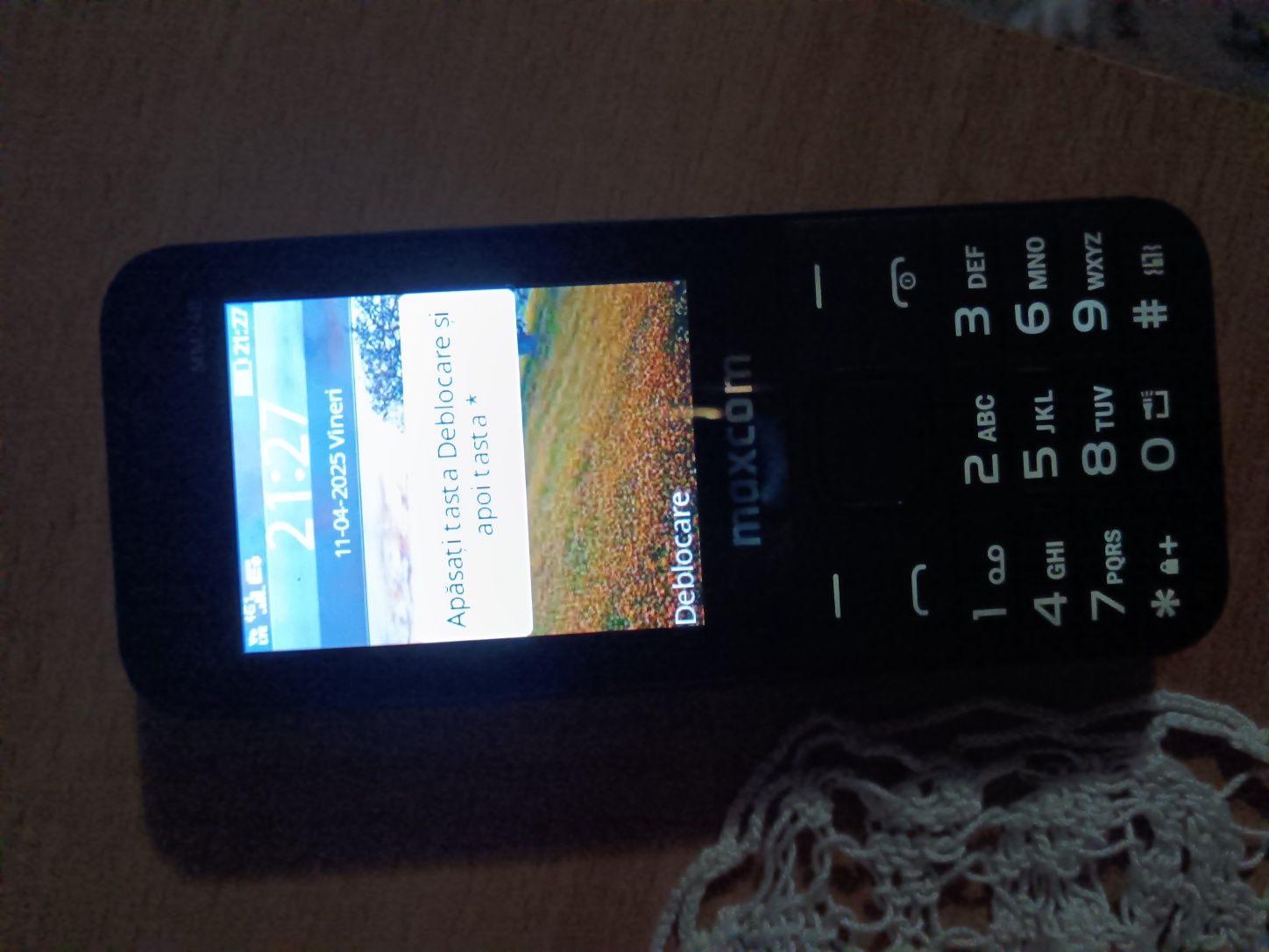 Telefon Maxcom cu butoane