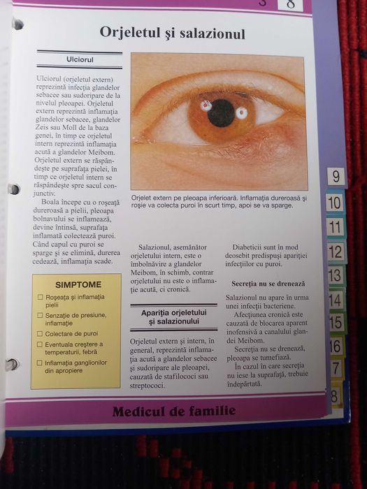Bibliograf "Enciclopedia Sanatatii" medicul de familie,18 grupe,nou