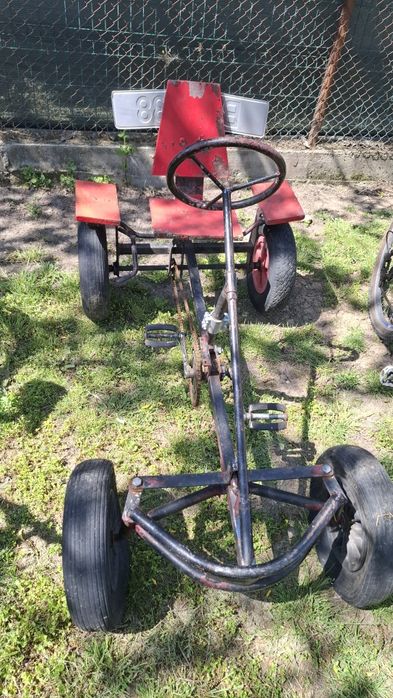Vând 2 biciclete + 1 kart cu pedale