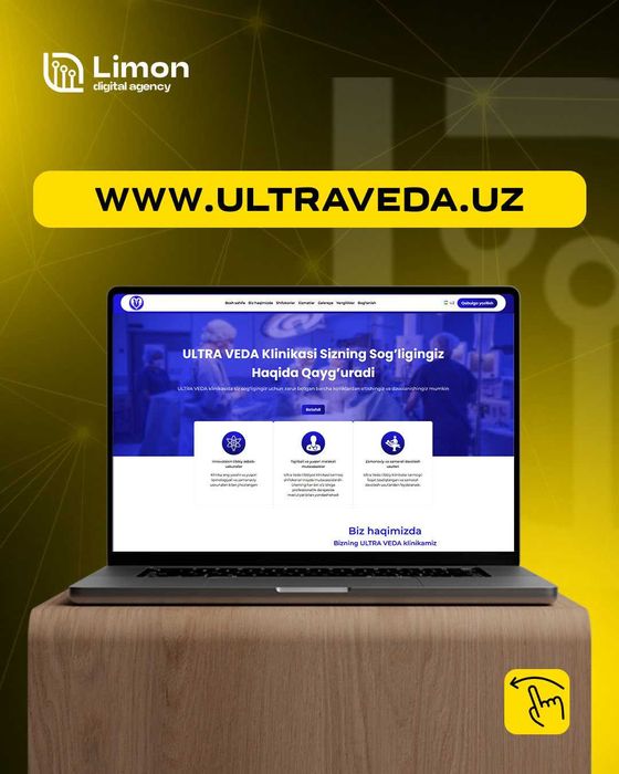 Professional Sayt yaratish — bepul texnik qo‘llab-quvvatlash