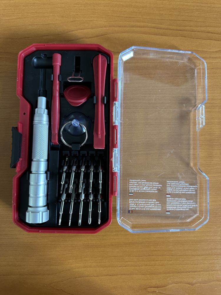 Set surubelnita si biti de precizie PRO-PB15 Steinhaus, 15 piese- nou