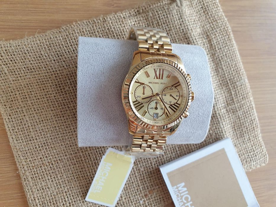 Ceas Michael Kors dama Colectia Lexington Gold
