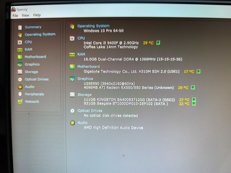 Pc Gaming Intel Core i5 9400F