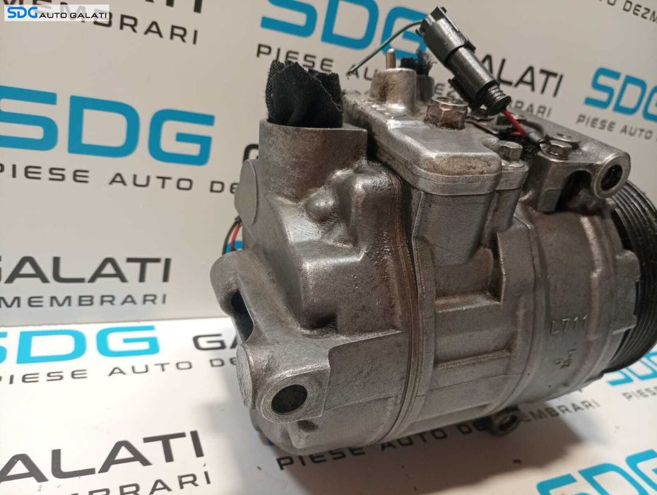 Compresor AC Aer Conditionat Clima Mercedes Clasa E Class W211 E200 E220 2.2 CDI 2001 - 2009 Cod A0012301411 GE447220-9332 [2827]