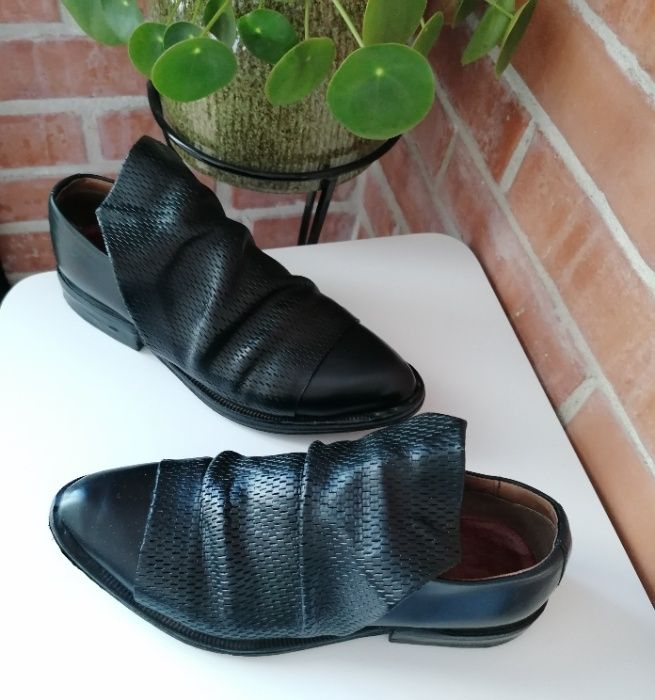 AS98 - Pantofi handcrafted piele naturala - marime 36