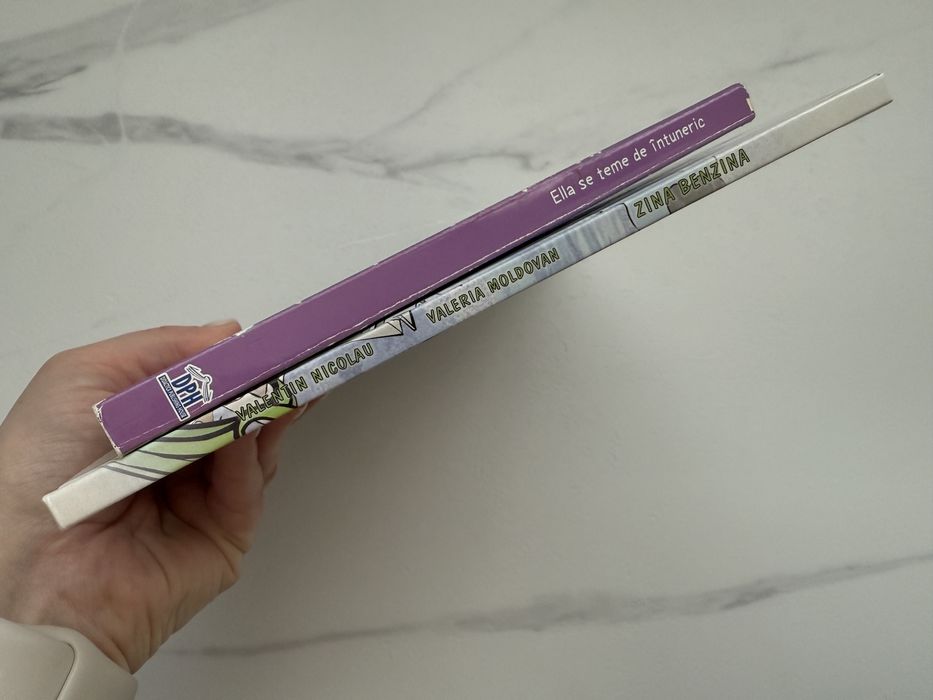 Carti pentru copii 3+ Zina Benzina, Ella se teme de intuneric