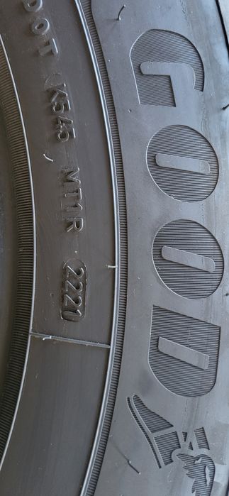 2 anvelope 235 60 18 goodyear de iarna 2021 6,2mm