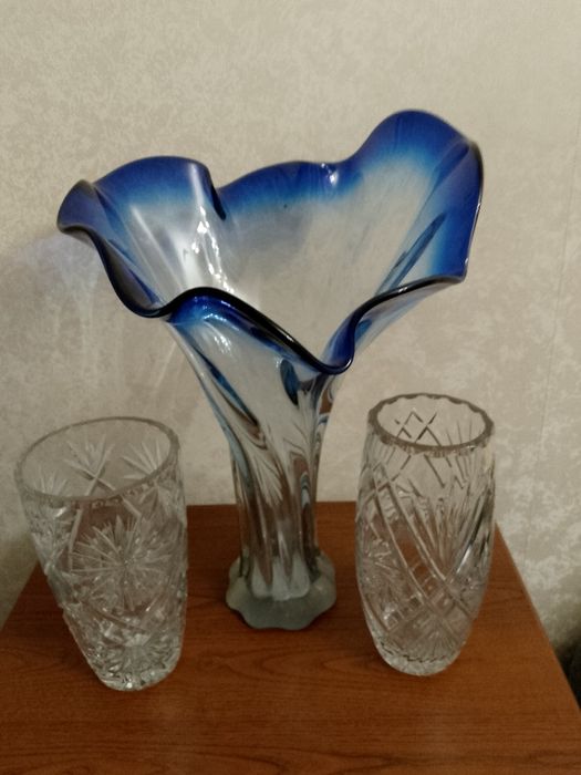 Вазы для цветов,3штуки