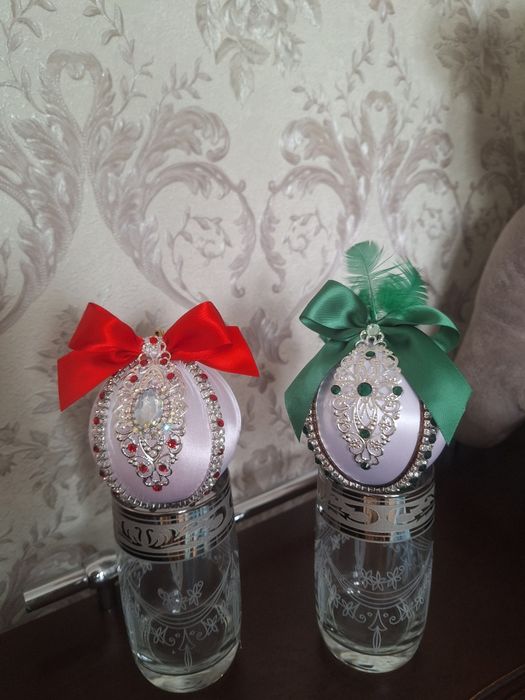 Игрушки елочные ручной работы