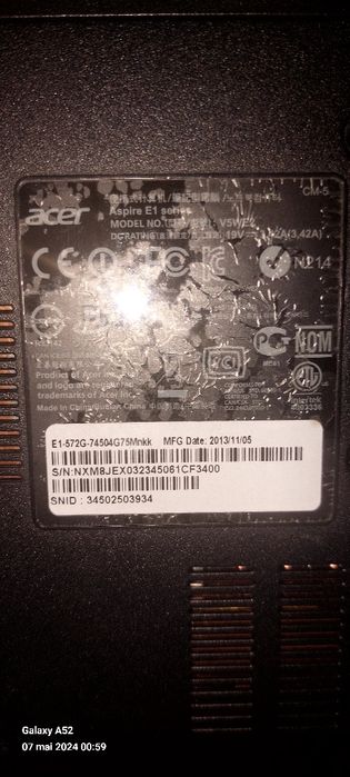 Acer Aspire E1 572G