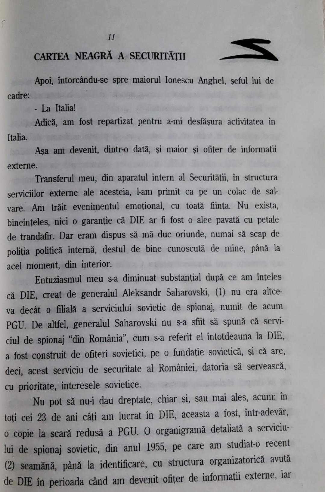 Ion Mihai Pacepa - Cartea Neagră a Securității, Vol. 2, Editura Omega