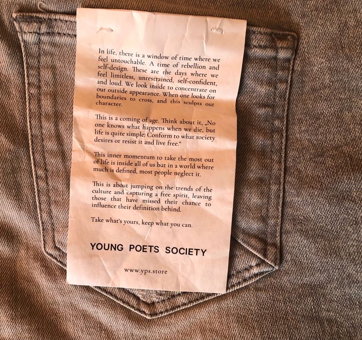 YPS Young Poets Society Morten Destroyed Jeans ОРИГИНАЛ мъжки дънки 31