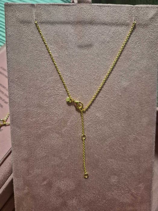 Pandora talisman plus lanț placate cu aur