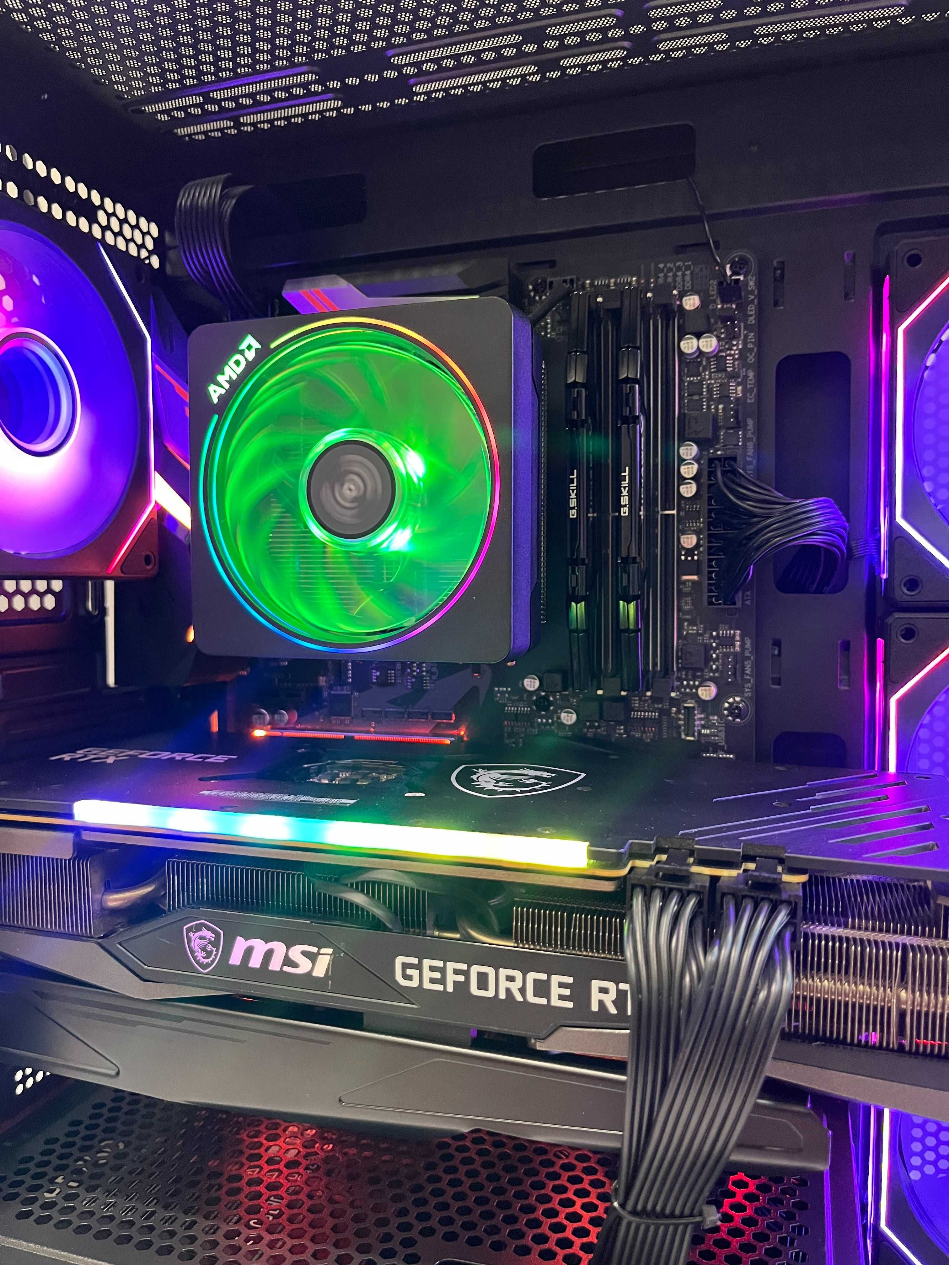 Геймърски компютър AMD Ryzen 5 5600X, RTX 3070 8GB, 16GB ram