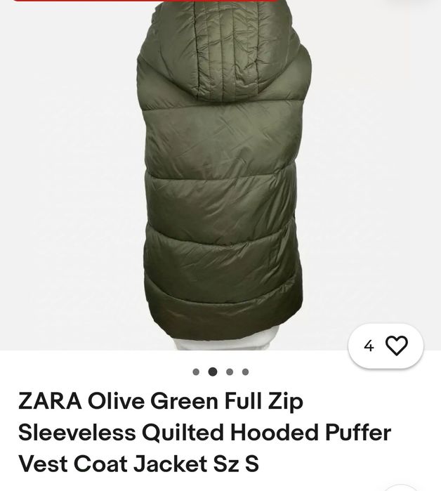 Елек на Zara размер М