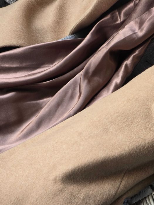 Palton bej dama XS-S, 70% lana si 12% Angora