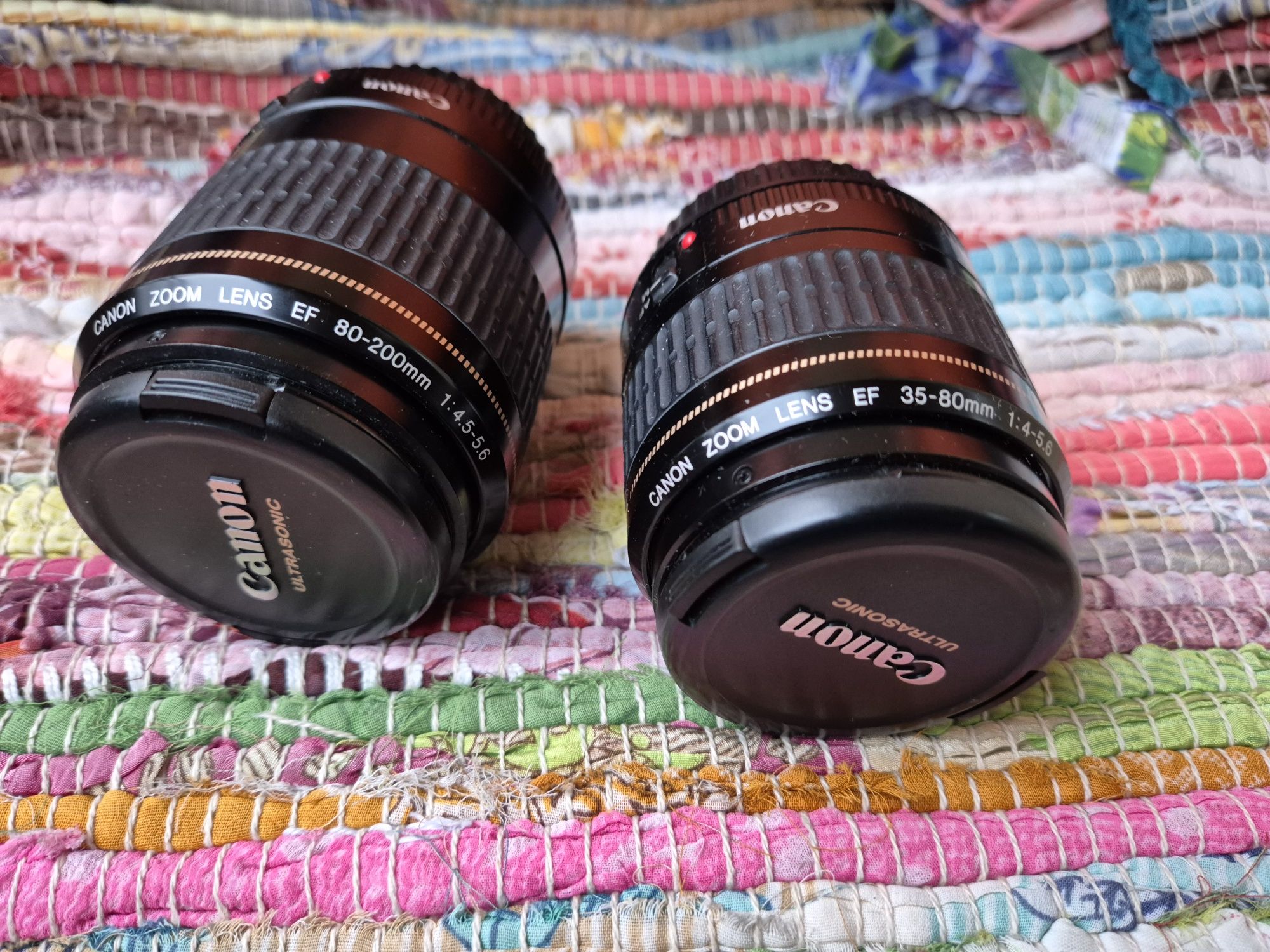 Комплект обективи EF Canon USM 35-80 + USM 80-200