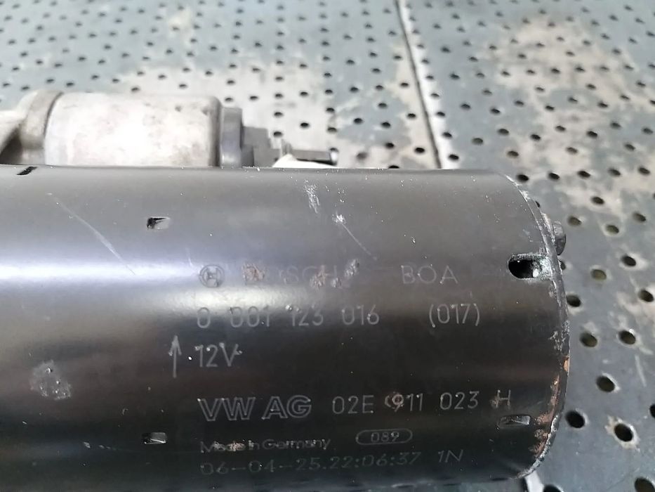 Electromotor 2.0 tdi vw passat b6 3c 0001123016 02e911023h