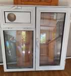 Fereastra aluminiu cu geam termopan