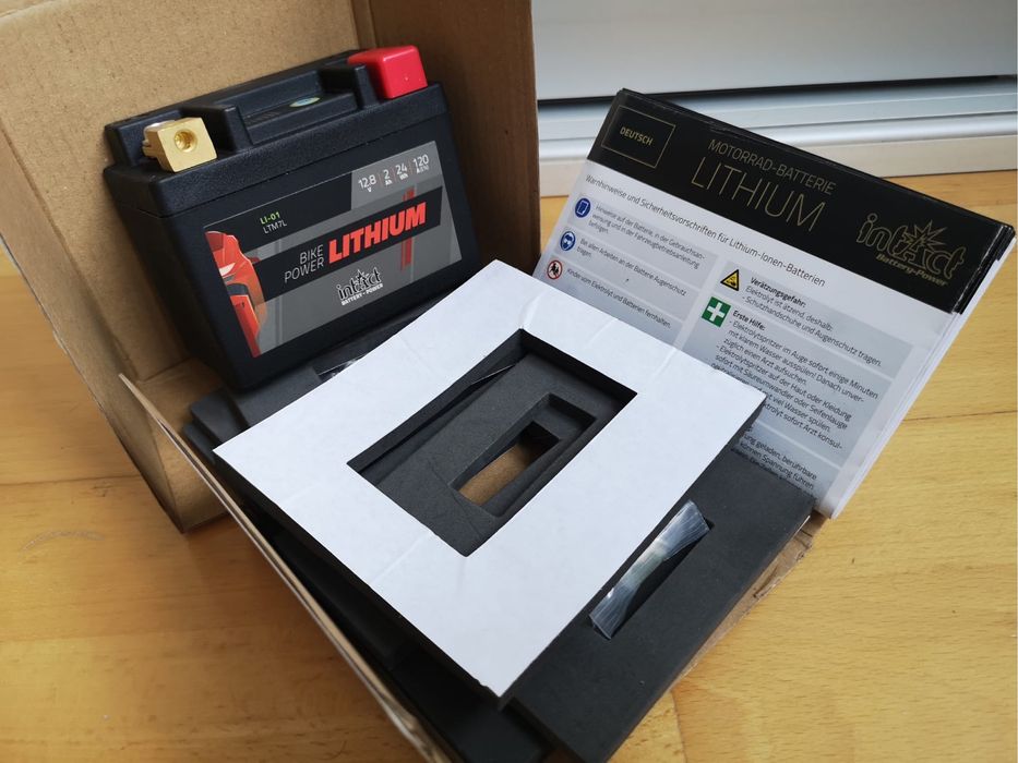 Baterie motocicleta intact lithium noua scuter quad-uri jet ski atv