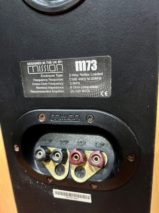Boxe Mission M73 100w 8Ohmi impecabile!!!