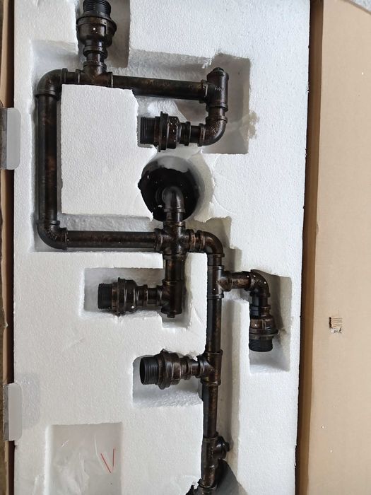 Лампа в индустриален стил