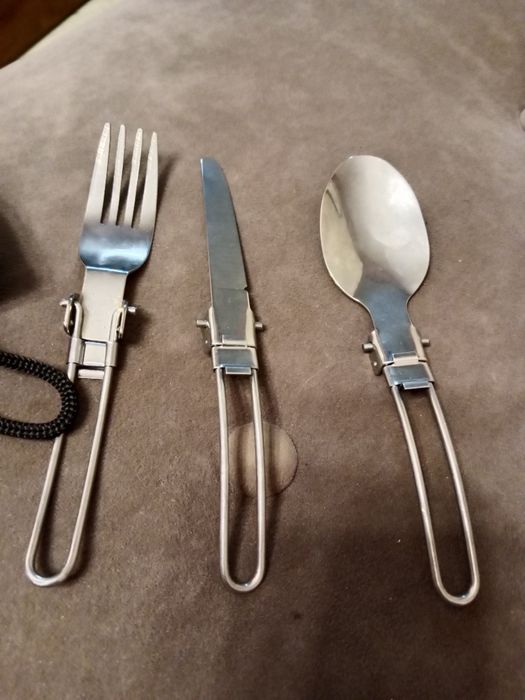 Складные ,ложка , вилка, нож