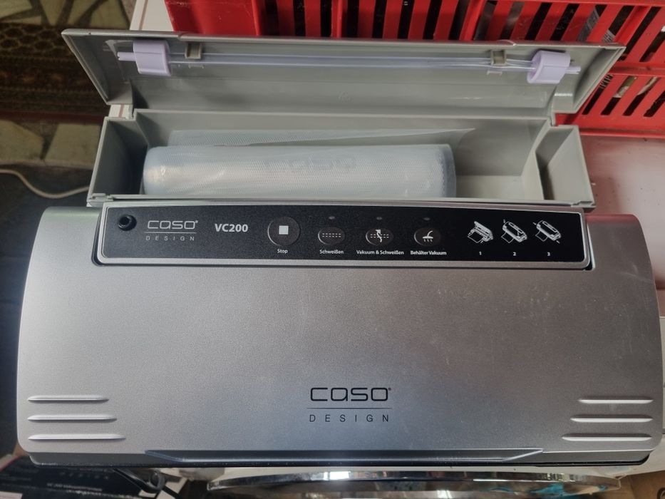 Машина за вакуумиране Caso VC200, 120 W, Инокс