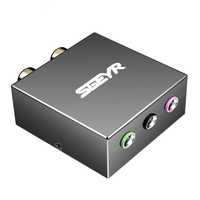 Adaptor convertor semnala audio stereo la 5.1 Bidirectional, cod 224