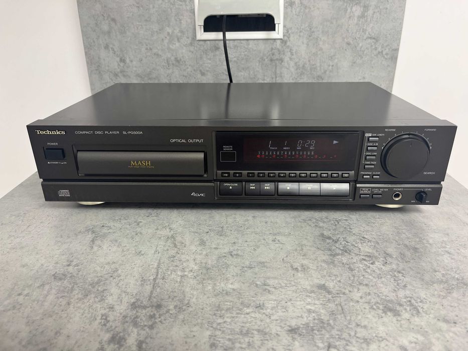 Technics SL-PG500A, cd player, optical output, digital Made in Germany