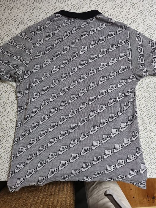 Supreme Nike Jacquard Polo Black