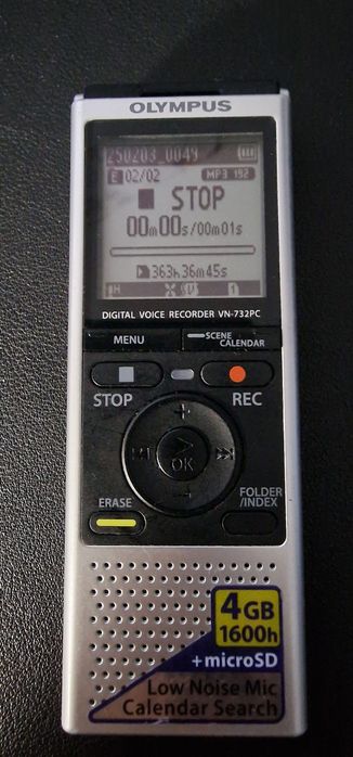 Reportofon Olympus  profesional