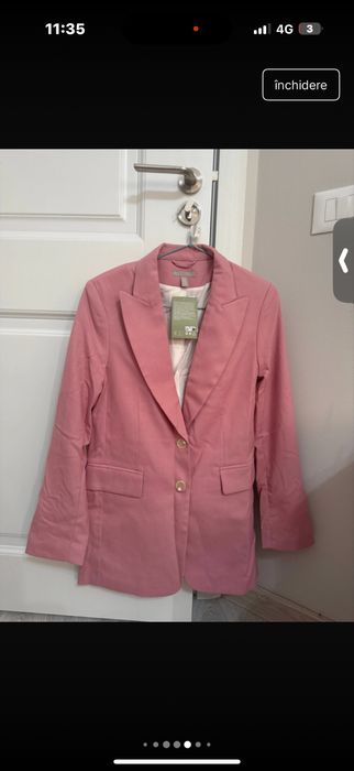 Costum h&m, marime xs, nou cu eticheta