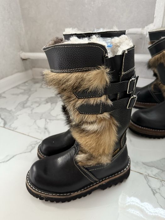 Унты с Монголий натуралная кожа