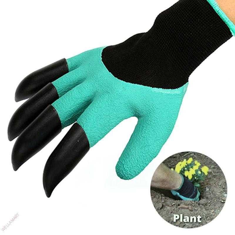 Садовые перчатки Garden Genie Gloves с когтями