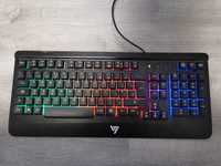 tastatura pc metalica VictSing Wired Gaming All-Metal Panel  Black