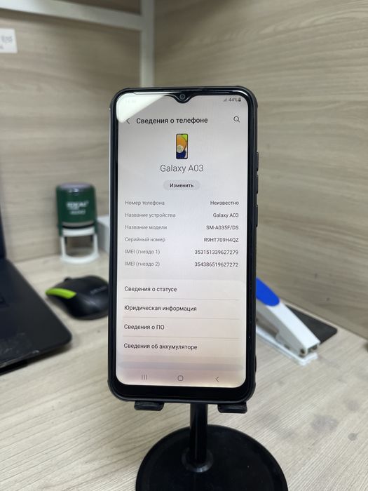 Самсунг а 03 память 64гб