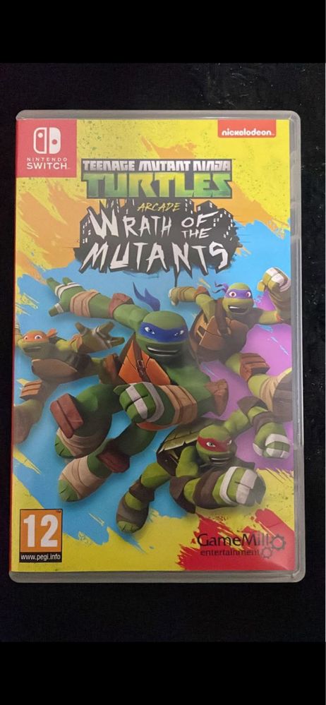 Tmnt arcade wrath of the mutants за Nintendo swich