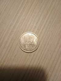 Monedă veche 100 lei cu Mihai Viteazul din anul 1994