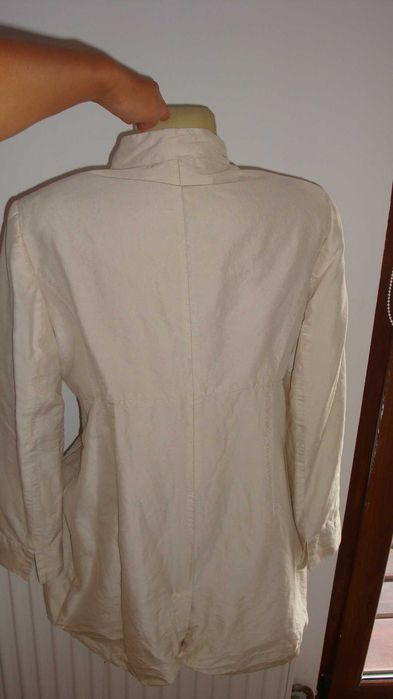Trench crem alb lăptos XL 42 s.Oliver