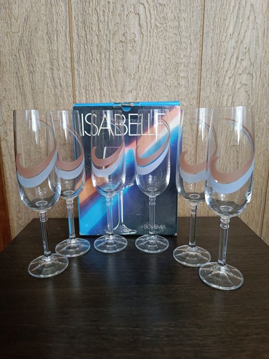 Фужеры из Богемского стекла