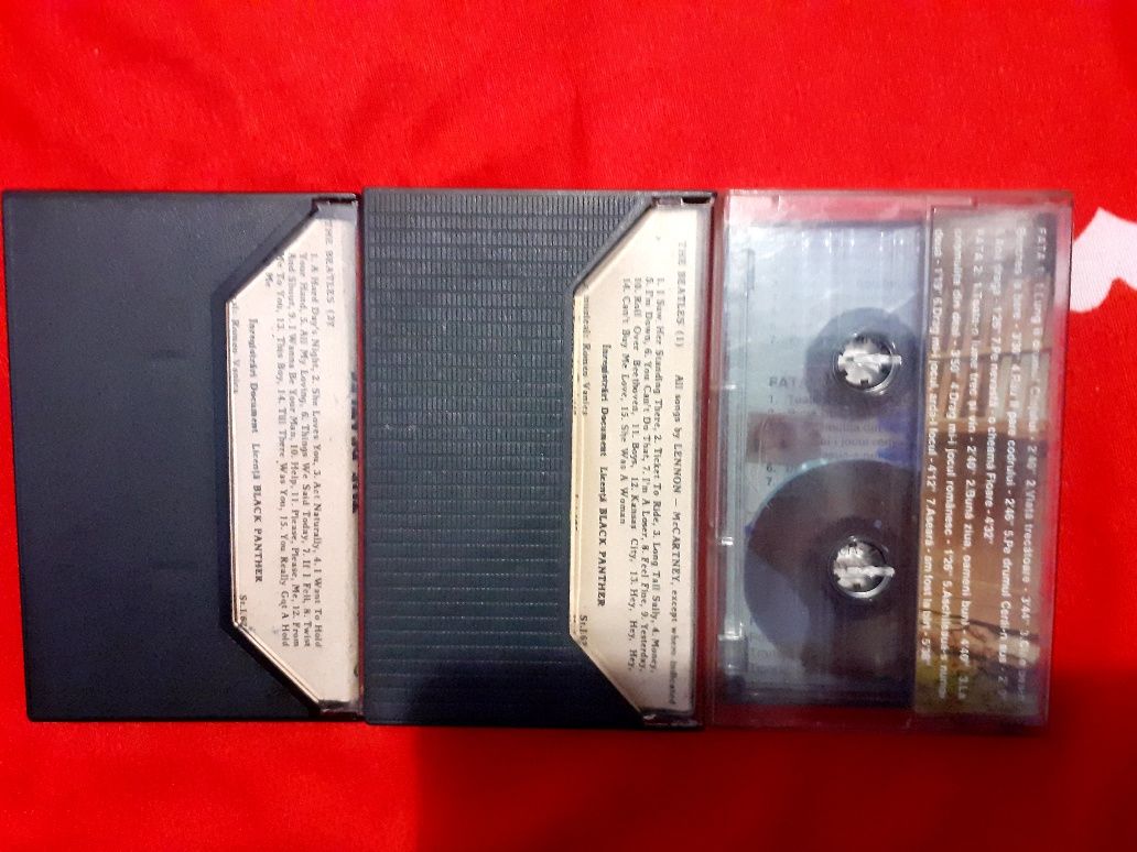 Casete Audio Electrecord The Beatles Vol.1 Si Vol.2