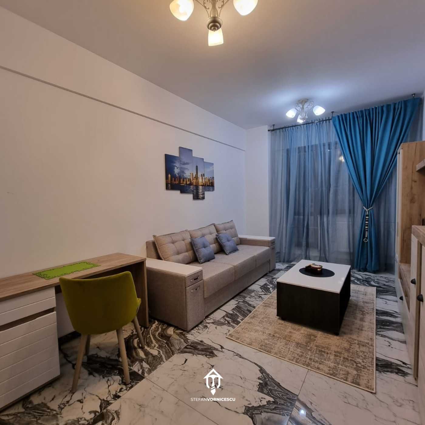 Apartament cu o camera | Centru | Vedere panoramica | €390