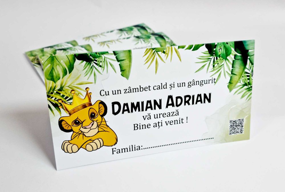 Invitatii nunta/botez/aniversari personalizate