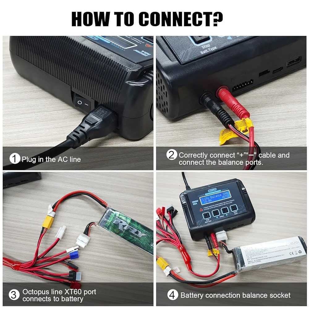 Ново HTRC C150 LiPo зарядно устройство, RC зарядно устройство ...