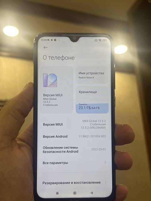redmi note 8 ochilmagan