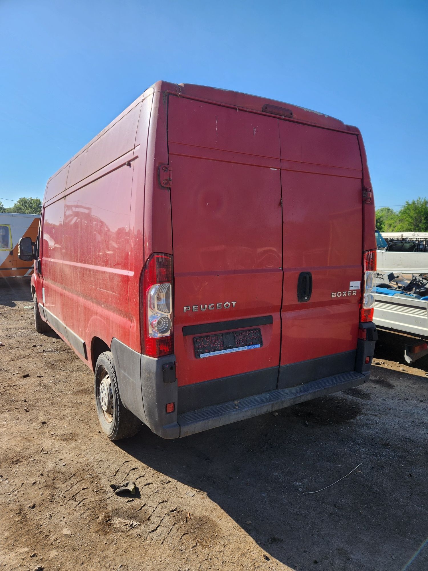 Пежо боксер 2.2 хди НА ЧАСТИ, peugeot boxer 2009g.