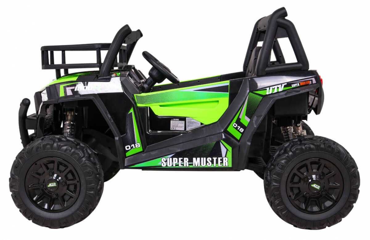 Masinuta electrica pt copii Buggy UTV 24 Volti 2x200W (JS360) Verde