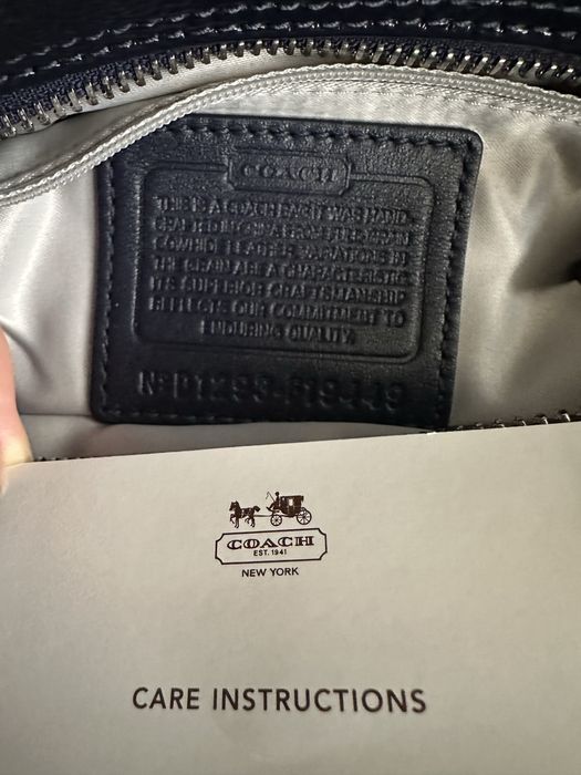 Geanta Coach, noua, editie limitata, bleumarin